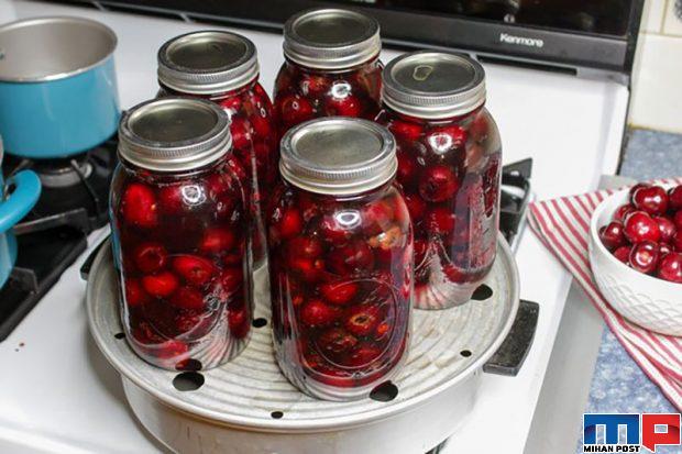 نگهداری از آلبالو و گیلاس به مدت بسیار طولانی 10 نگهداری از آلبالو