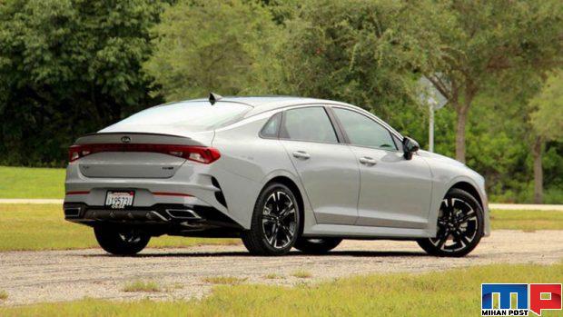 نگاهی دقیق به خودروی کیا اپتیما K5 + عکس 8 کیا اپتیما K5