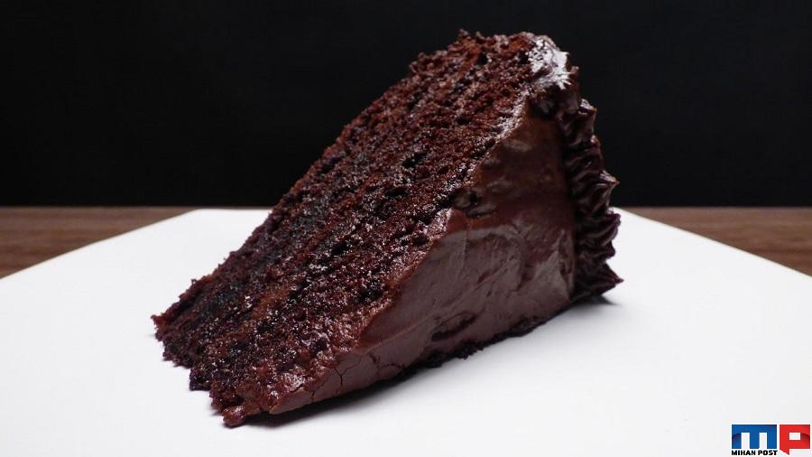 کیک خیس شکلاتی را در خانه و ارزان درست کنید 12 کیک خیس شکلاتی