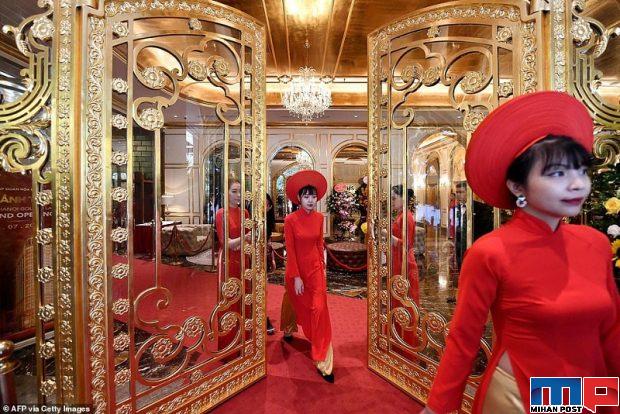 اولین هتل زر اندود جهان در کشور ویتنام را تماشا کنید + عکس 3 اولین هتل زر اندود جهان