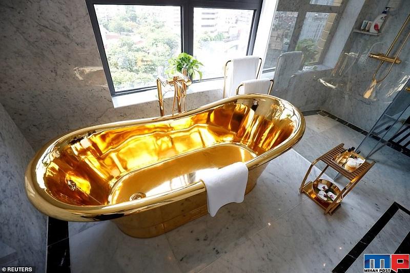 اولین هتل زر اندود جهان در کشور ویتنام را تماشا کنید + عکس 23 اولین هتل زر اندود جهان