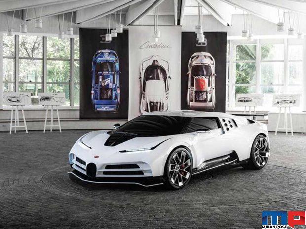 نگاهی به بوگاتی سنتودیچی خودرو جدید کریستیانو رونالدو + عکس 3 بوگاتی سنتودیچی