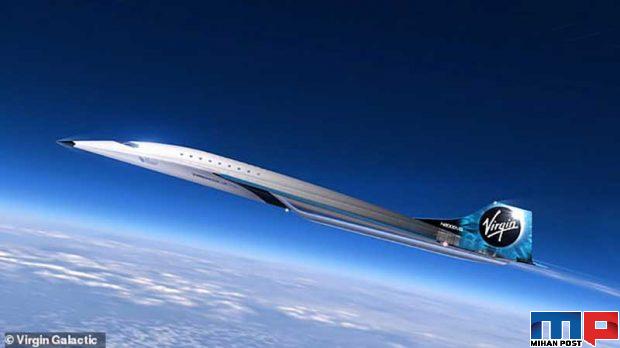 جت مافوق صوت ویرجین گلتیک بصورت رسمی معرفی شد 3 جت مافوق صوت ویرجین گلتیک 2