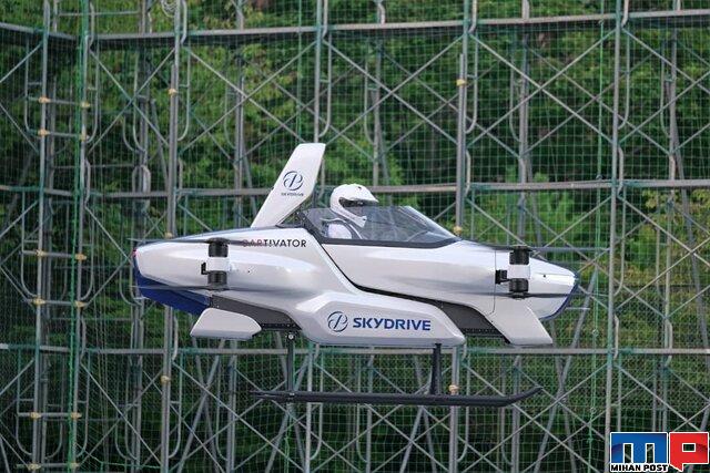 خودرو پرنده تویوتا با موفقیت نخستین آزمایش خود را به پایان رساند 7 خودرو پرنده تویوتا