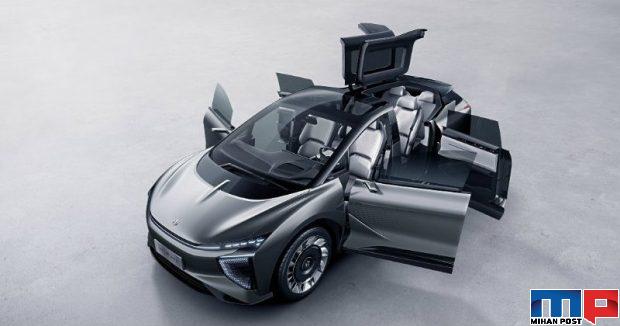 کراس‌ اور برقی HiPhi X چینی