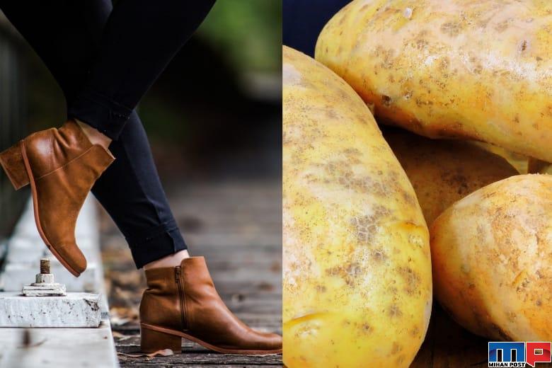 گذاشتن سیب زمینی در کفش نو و مزیت های انجام این ترفند 15 گذاشتن سیب زمینی در کفش