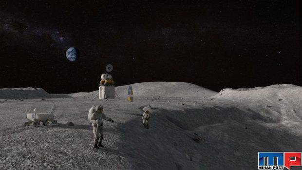 اندازه‌گیری تشعشات روی ماه