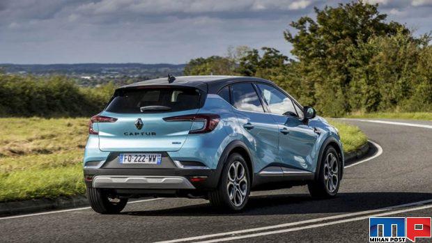 نگاهی دقیق به خودروی رنو کپچر هیبرید 2020 + عکس 7 رنو کپچر هیبرید 2020