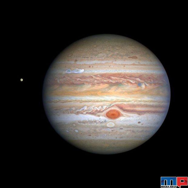 عکس جدید سیاره مشتری