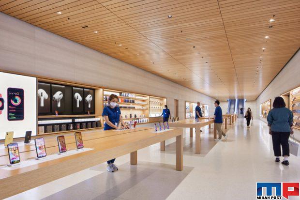 عکس های فروشگاه شناور اپل در کشور سنگاپور را تماشا کنید 4 عکس های فروشگاه شناور اپل