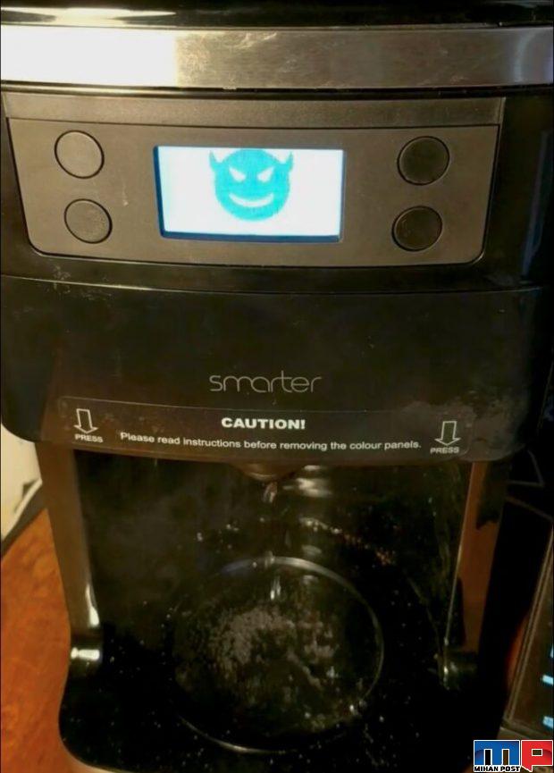 هک دستگاه قهوه‌ ساز