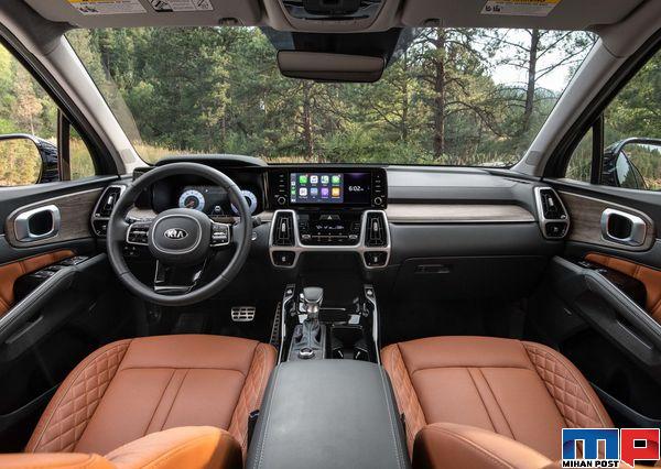 نگاهی دقیق به خودروی جدید کیا سورنتو 2021 + عکس 4 کیا سورنتو 2021