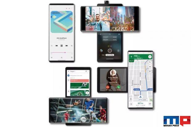 گوشی ال جی وینگ بصورت رسمی معرفی شد + عکس 2 گوشی ال جی وینگ