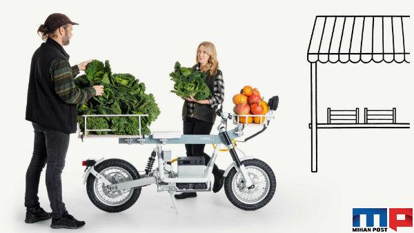 اسکوتر برقی CAKE Osa با طراحی خارق العاده + عکس 1 اسکوتر برقی CAKE Osa