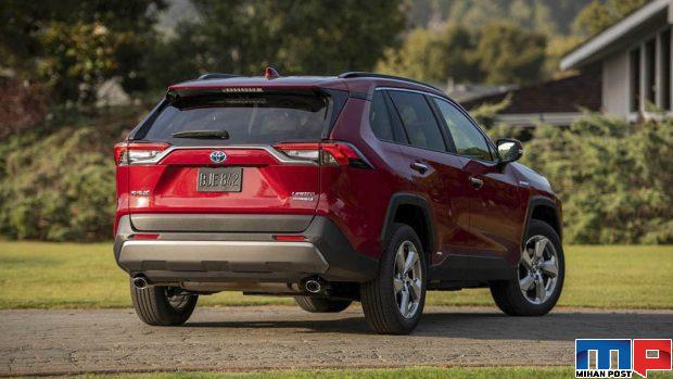 تویوتا راو 4 هیبرید XLE بصورت رسمی معرفی شد + عکس 6 تویوتا راو 4 هیبرید XLE