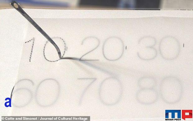 طرح مخفی در زیر نقاشی مونالیزا اثر لئوناردو داوینچی 4 طرح مخفی در زیر نقاشی مونالیزا