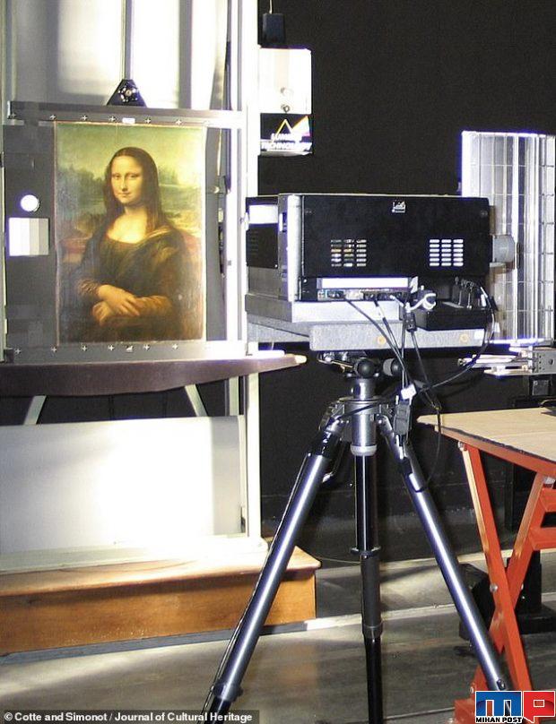 طرح مخفی در زیر نقاشی مونالیزا اثر لئوناردو داوینچی 2 طرح مخفی در زیر نقاشی مونالیزا