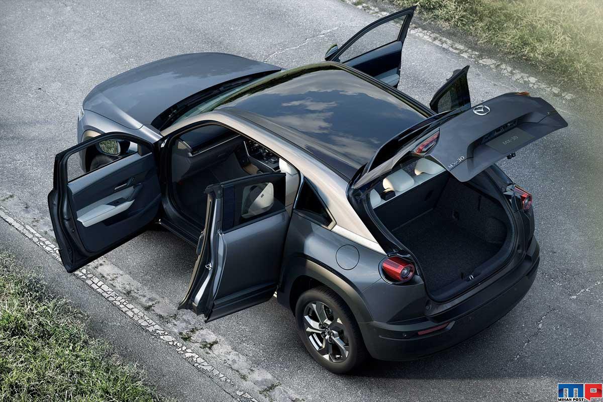مزدا MX-30 در کشور ژاپن بصورت رسمی معرفی شد + عکس 31 مزدا MX-30