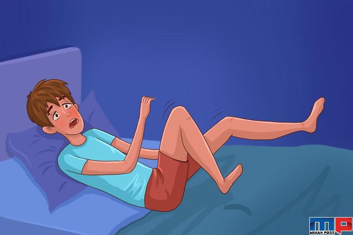 بررسی دلایل پرش بدن در خواب و اضطراب ناشی از آن 1 پرش بدن در خواب