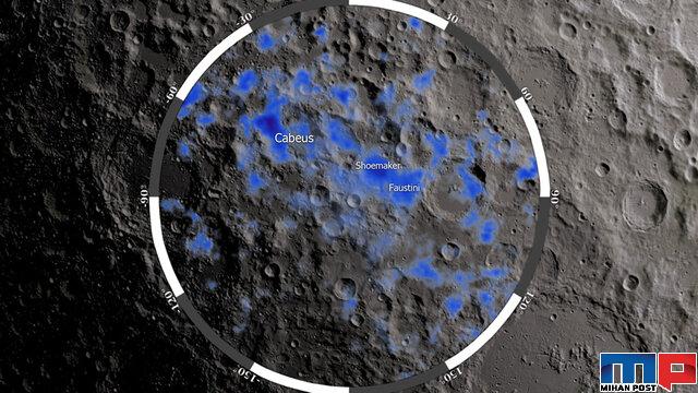 کشف آب در ماه توسط تلسکوپ سازمان ناسا انجام شد 10 کشف آب در ماه