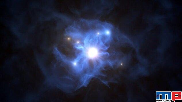 کشف سیاه چاله کلان جرم توسط دانشمندان ایتالیایی 9 کشف سیاه چاله کلان جرم