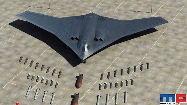 بمب افکن پنهانکار H-20 و احتمال هدف گیری آمریکا توسط چین 11 بمب افکن پنهانکار H-20