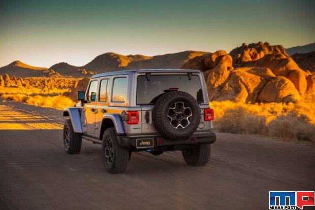 جیپ رانگلر 4xe مدل 2021 بصورت رسمی معرفی شد 6 جیپ رانگلر 4xe مدل 2021