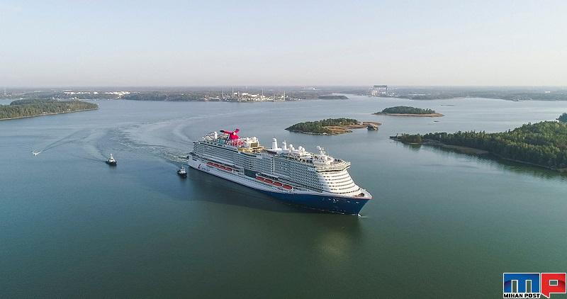 کشتی تفریحی ماردی گراس که دارای ترن هوایی است ! 1 کشتی تفریحی ماردی گراس