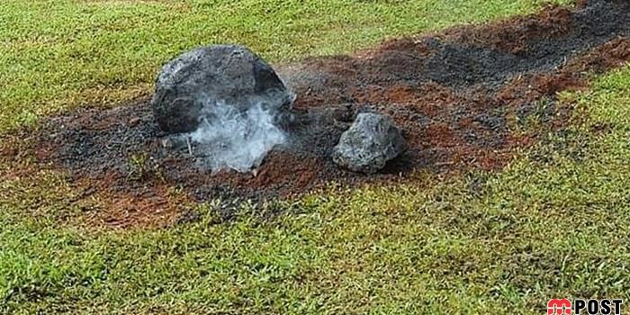 افتادن شهاب سنگ در مدرسه ای در کشور استرالیا + عکس 8 افتادن شهاب سنگ