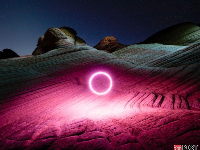 عکاسی از طبیعت با استفاده از نورپردازی به کمک پهپادها 4 عکاسی از طبیعت