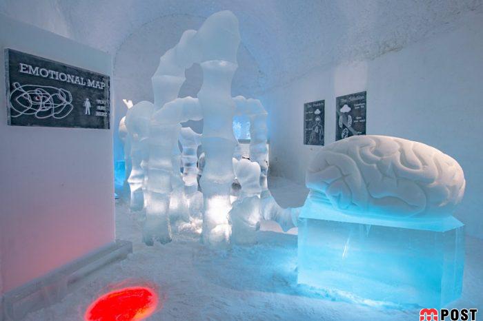 هتل یخی سوئد؛ شاهکاری هنری با استفاده از یخ و برف 4 هتل یخی سوئد