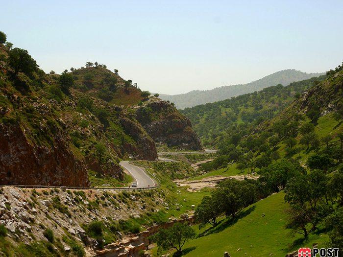 قلعه هزار درب ایلام، یکی از عجیب ترین پادگان های نظامی دوره ساسانی 4 قلعه هزار درب ایلام