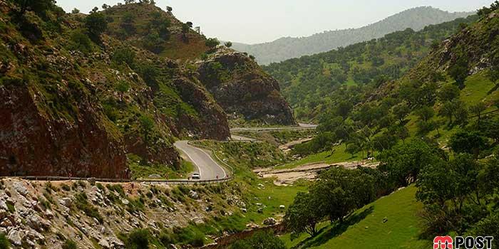 قلعه هزار درب ایلام، یکی از عجیب ترین پادگان های نظامی دوره ساسانی 5 قلعه هزار درب ایلام