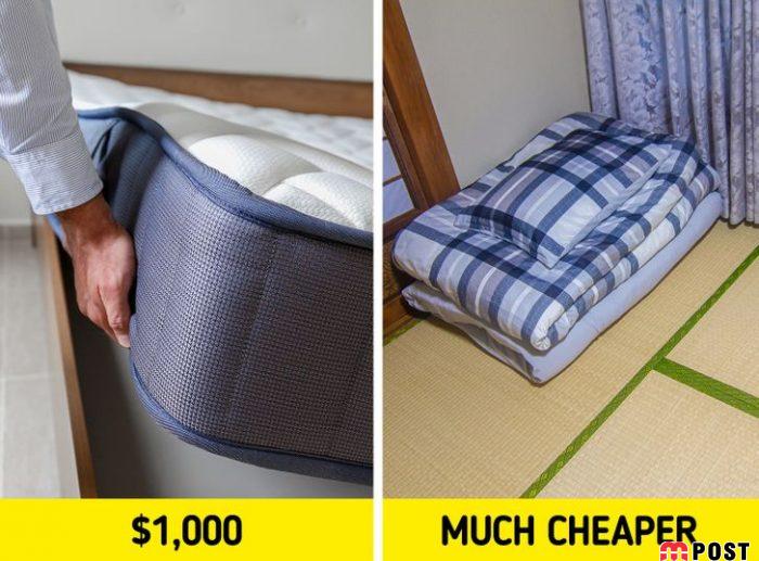 فواید خوابیدن روی زمین