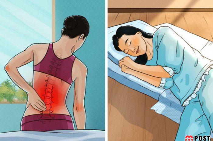 فواید خوابیدن روی زمین