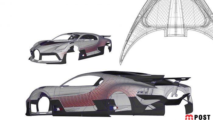 طراحی بدنه بوگاتی دیوو به شکل کفشدوزک درآمد + عکس 8 طراحی بدنه بوگاتی دیوو