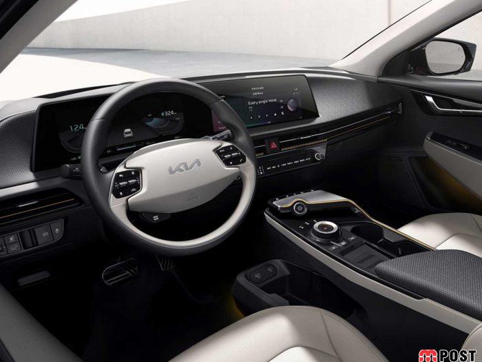 تصاویر کراس اوور الکتریکی کیا EV6 به طور رسمی منتشر شد 4 کراس اوور الکتریکی کیا