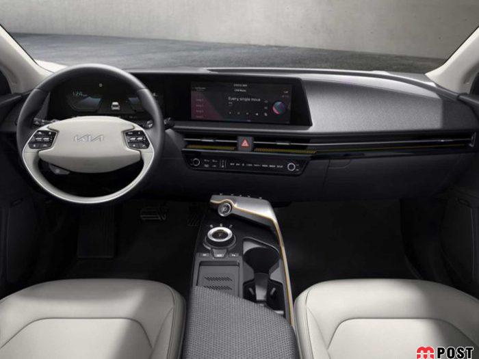 تصاویر کراس اوور الکتریکی کیا EV6 به طور رسمی منتشر شد 5 کراس اوور الکتریکی کیا