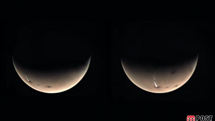 محققان علل پیدایش و نابودی ابر مرموز مریخ را کشف کردند 2 ابر مرموز مریخ