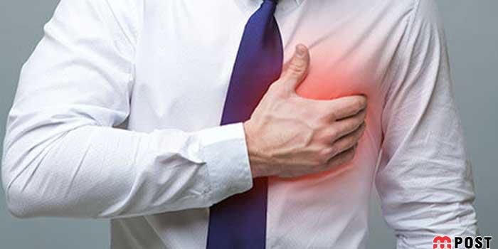 خطر حمله قلبی در مردان
