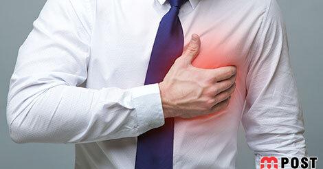 خطر حمله قلبی در مردان