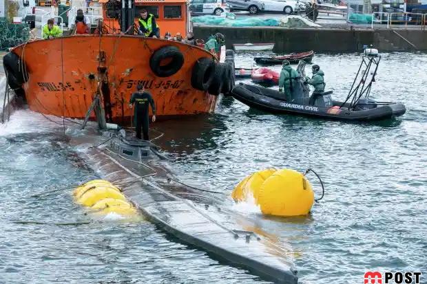 کشف زیردریایی کارتل های مواد مخدر حامل مواد قاچاق در جنگل های کلمبیا 3 زیردریایی کارتل های مواد مخدر