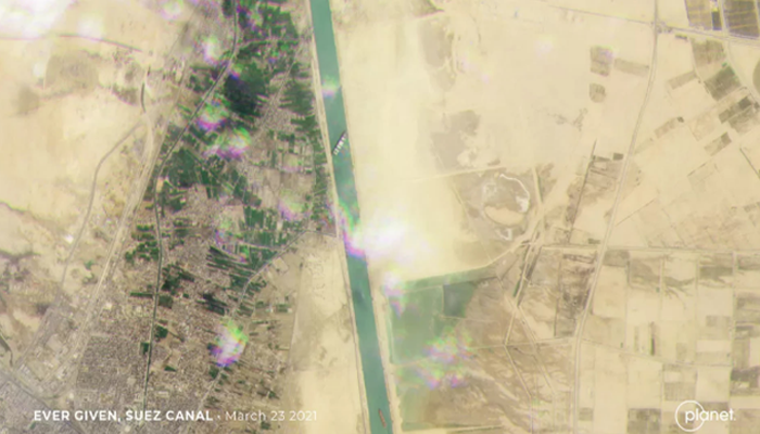 مسدود شدن کانال سوئز 2