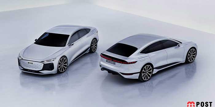 آئودی A6 E-Tron کانسپت به طور رسمی رونمایی شد+ عکس 5 آئودی A6 E-Tron کانسپت