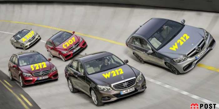 معرفی و بررسی کدهای مرسدس بنز و نحوه نامگذاری + جدول 16 کدهای مرسدس بنز