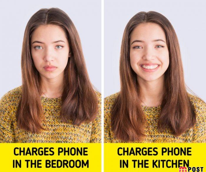 عدم استفاده از گوشی