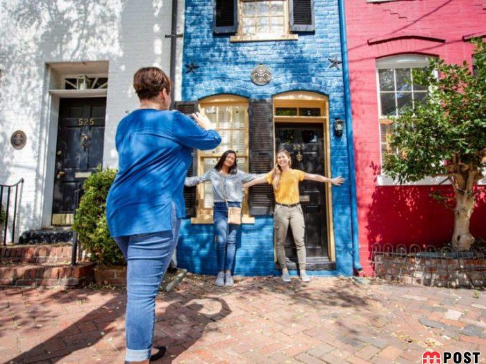 باریک ترین خانه آمریکا که ماجرایی پشت ساخت آن وجود دارد 2 باریک ترین خانه آمریکا