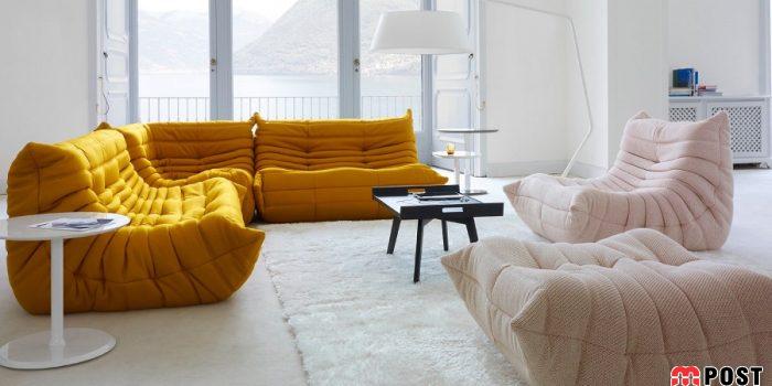 مبل های راحتی پفی یکی از بهترین ترندهای دکوراسیون داخلی در سال ۲۰۲۱ 2 مبل های راحتی پفی