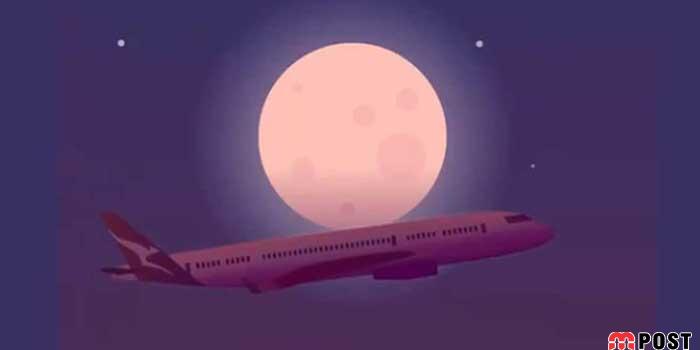 سفر به ناکجاآباد خطوط هوایی کانتاس برای تماشای خسوف کامل 10 خطوط هوایی کانتاس