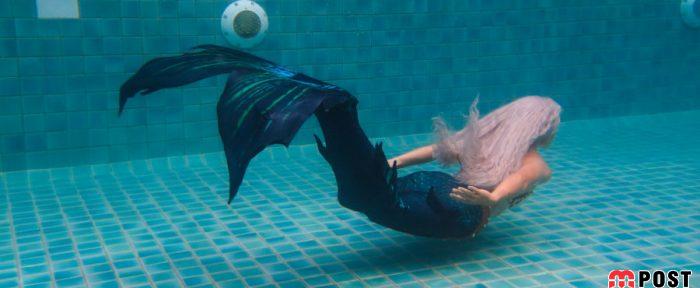 جدیدترین تفریح آبی کشور چین با نام «شیرجه آزاد به سبک پری دریایی» 2 جدیدترین تفریح آبی